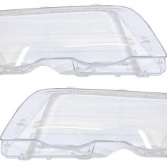 Set 2 Buc Sticla Far Dreapta + Stanga Am Bmw Seria 3 E46 1998-2001 Non Facelift HB009