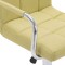 Scaun de bar, verde, material textil - 5