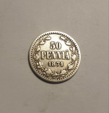 Finlanda 50 Pennia 1871, Europa
