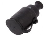 Conector alimentare AC mamă 2P PE 250VAC 16A negru