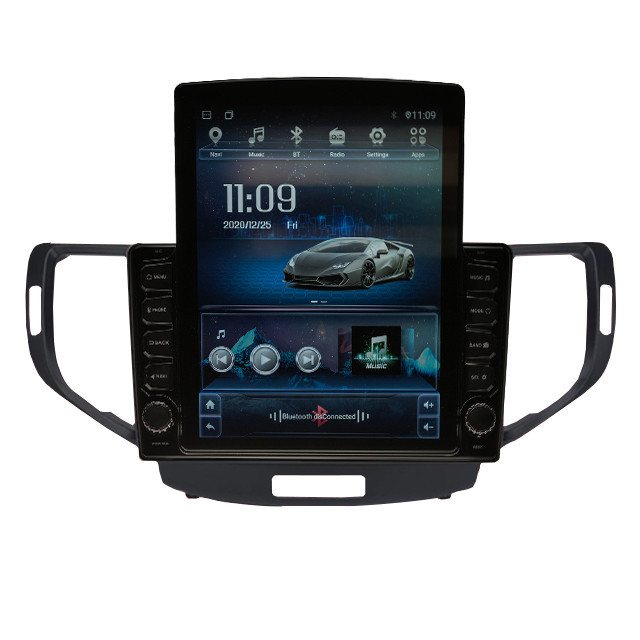 Navigatie Honda Accord 2008-2012 AUTONAV Android GPS Dedicata, Model XPERT Memorie 64GB Stocare, 4GB DDR3 RAM, Display Vertical Stil Tesla 10&quot; Full-To