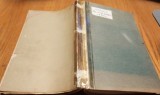 ANUARUL MAGISTRATURII 1923 - NOTA: Cartea nu are foaia de garda si cuprins; coperta refacuta; contine 437 pagini netaiate