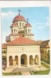 RF2 -Carte Postala- Alba-Iulia, Catedrala, circulata 1968