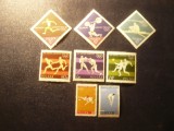 Serie Polonia 1964 - Sport - Olimpiada Tokio , 8 valori