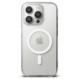 Husa Ringke Fusion IPhone 15 Pro Max transparent magsafe mata