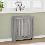 VidaXL Mască pentru calorifer, gri sonoma, 78x20x82 cm, lemn prelucrat