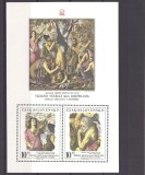 Cehoslovacia 1978 - Expo Praga, Tizian, picturi, arta, bloc neuzat
