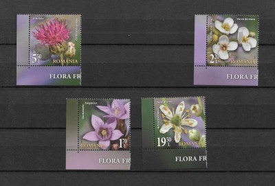 ROMANIA 2021 - FLORA DIN REZERVATIILE NATIONALE, MNH - LP 2318 foto