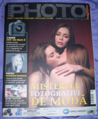 Revista PHOTO Magazine, de arta ?i tehnica fotografica, aprilie 2005 foto