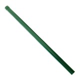 Stalp de gard, PVC, verde, rotund, H 2000 mm, D 38 mm