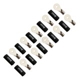 Inel terminal Four Connect, 4-690951, M4, 10 mm2, Set 10 Buc