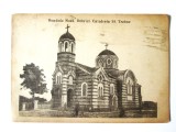 Rara! Carte postala Bazargic/Dobrici-Cadrilater:Catedrala Sf.Treime,circul.1924