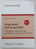 DREPT PENAL , PARTEA SPECIALA I , INFRACTIUNI CONTRA PERSOANEI ...CONTRA PATRIMONIULUI de VALERIAN CIOCLEI , CURS UNIVERSITAR , 2017