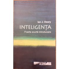 Inteligenta Foarte scurta introducere