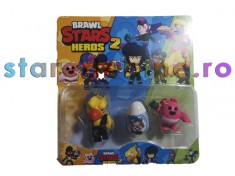 Set 2 figurine si un ou Brawl Stars Heroes 2 - Crow, Spike foto