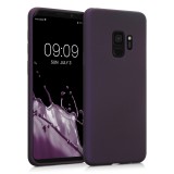 Husa Kwmobile pentru Samsung Galaxy S9, Silicon, Mov, 44582.115, Carcasa