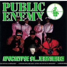 CD Public Enemy &lrm;&ndash; Apocalypse 91...The Enemy Strikes Black (VG++)