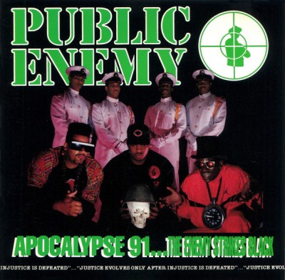 CD Public Enemy &amp;lrm;&amp;ndash; Apocalypse 91...The Enemy Strikes Black (VG++) foto