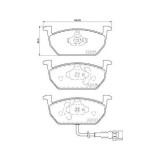 Placute frana Audi , A3 Sportback (8va 8vf) 09.12-08.21; Seat Leon (5f1) 09.12-05.21, Leon Box / Liftback (5f1) 09.12-08.20, Leon Sc (5f5) 01.13-12.1, BREMBO