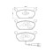 Placute frana Audi , A3 Sportback (8va 8vf) 09.12-08.21; Seat Leon (5f1) 09.12-05.21, Leon Box / Liftback (5f1) 09.12-08.20, Leon Sc (5f5) 01.13-12.1