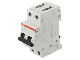 &Icirc;ntrerupător supracurent ABB 2A 400VAC 400VDC, 2 poli