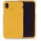 Husa Pela pentru iPhone XR: Eco-Friendly 100% biodegradabila, galben Honey Bee - RESIGILAT