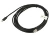 Cablu USB 2.0 USB B la USB C 3m negru aurit Fire: Cu, Lanberg