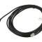 Cablu USB 2.0 USB B la USB C 3m negru aurit Fire: Cu