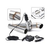 Kit cut off valve V evacuare auto cu telecomanda si colier V-band 76 mm inox Cod: TYV001/76