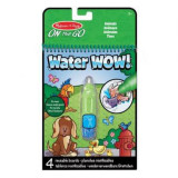 Carnetel de colorat Animale Water Wow, 3 ani +, Melissa&amp;Doug