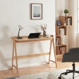 Birou H&auml;rryda 123x53x80cm bambus natur [en.casa] HausGarden Leisure