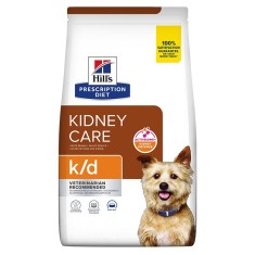 Hill&amp;#039;s Prescription Diet k/d Granule de &icirc;ngrijire a rinichilor pentru c&acirc;ini 1,5 kg