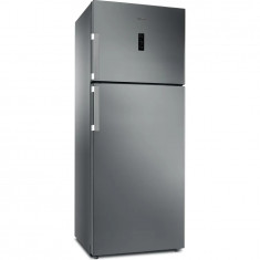 Frigider cu doua usi Whirlpool WT70E952X, 457 l, Total NoFrost, Tehnologia al 6-lea Simt, Display Digital, Clasa E, H 190 cm, Inox