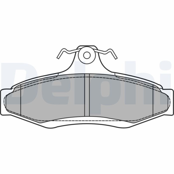 DELPHI LP1424 set placute frana,frana disc