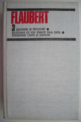 Opere 3. Bouvard si Pecuchet. Dictionar de idei primite de-a gata. Strabatand campii si tarmuri. &amp;ndash; Gustave Flaubert foto
