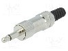 Conector jack, Jack 3,5mm, 2 contacte, tata, LUMBERG - KLS 22