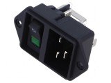 Conector AC IEC 60320 EC11