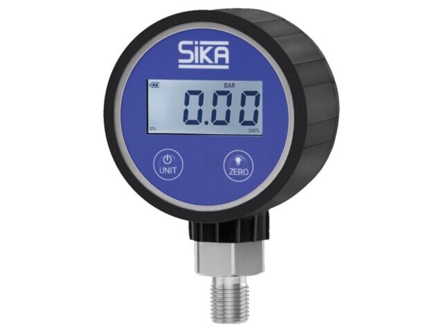 Manometru digital SIKA 0-10 bar G1/4 69mm oțel inoxidabil EME8RF2-0010G