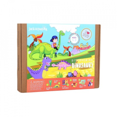 Jack In The Box - Kit Creatie 6-In-1 Descopera Dinozaurii foto