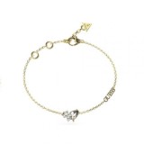 Guess Wonderlights Brățară Damă din Oțel Inoxidabil Placată cu Aur și Zirconiu 21cm