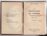 De la Destination de l&#039;Homme - N. Berdiaeff, Ed. &quot;Je Sers&quot; PAris, 1935 (lb. fr.)