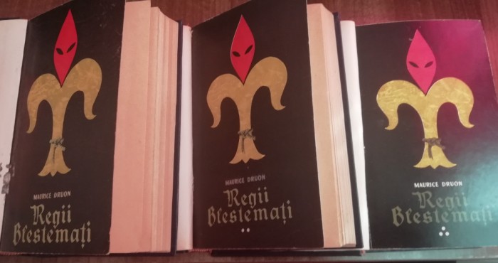 myh 50f - Maurice Druon - Regi blestemati - 3 volume - ed 1965