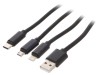 Cablu USB 2.0 1m Negru Cablexpert, Gembird