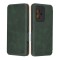 Husa tip carte pentru honor 100, techsuit, inchidere magnetica, green