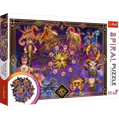Puzzle Trefl Spiral 1040 Piese Semne Zodiacale foto