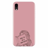 Husa silicon pentru Apple Iphone XR, How To Be A Bad