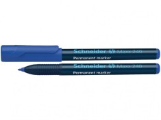 Marker permanent cu varf rotund,modelSchneider Maxx 240,4 culori