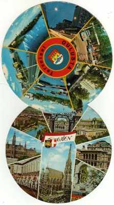 LOT 2 BUC MOZAIC FORMAT ROTUND 15 CM WIENA HELSINKI foto