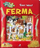 Ferma. Carte cu puzzle - Hardcover - Tony Wolf - Litera mică