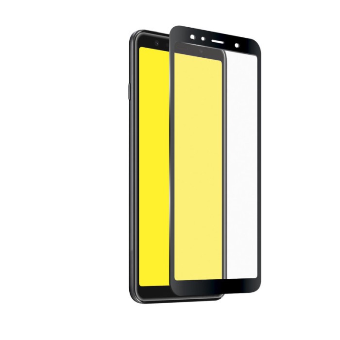 Set 2 folii de sticla Samsung Galaxy A9 2018, MyStyle 9D FULL GLUE BLACK